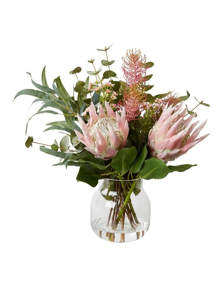 Protea Eucy Mix Alma Vase in Pink