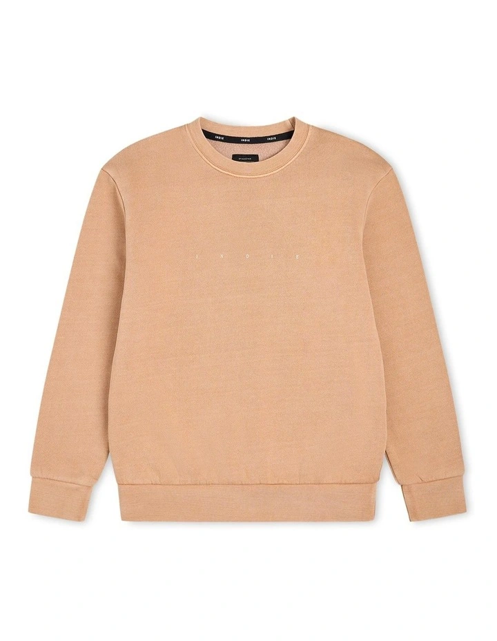 The Marcoola III Sweat Top (3-7 Years) in Washed Orange