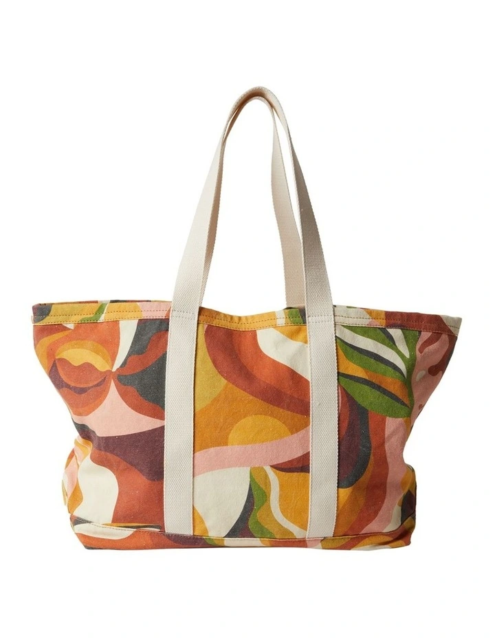 All Day Beach Tote in Multi