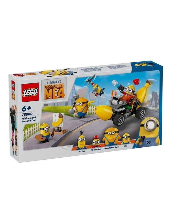 Despicable Me Minions and Banana Car 75580