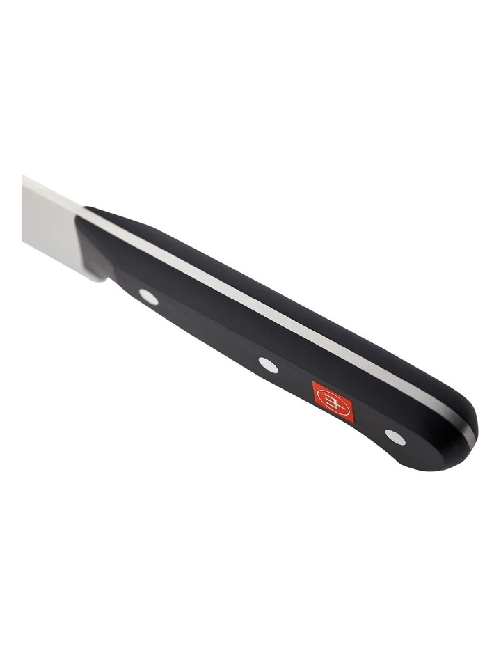 Gourmet 20cm Carving Knife Silver/Black