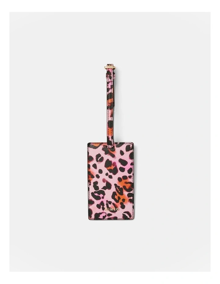 Drift Luggage Tag in Animal Print