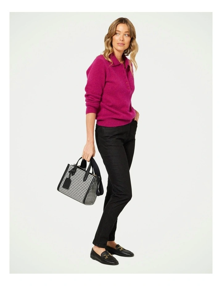 Jayne Polo Shirt in Red