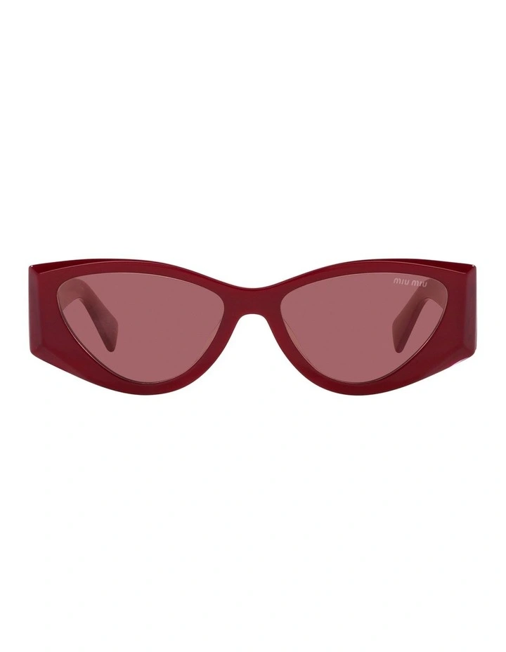 MU 06YS Sunglasses in Red