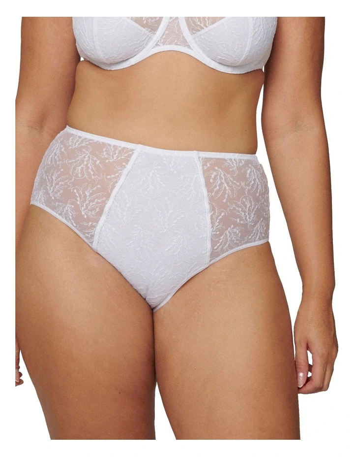 Opaline Culotte Brief in White