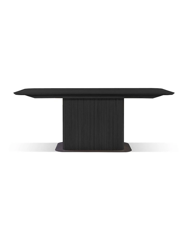 Kenzi Rectangular Dining Table 200cm in Black
