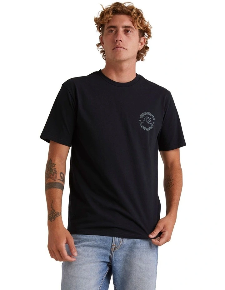 Bubble Outline T-shirt in Black