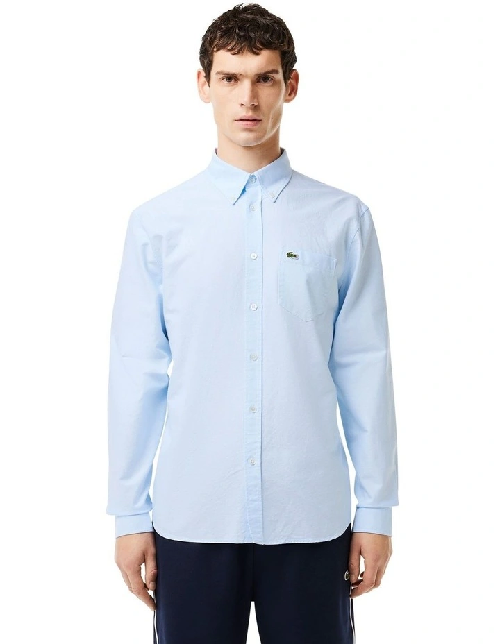 Essentails Long Sleeve Oxford Shirt in Overview