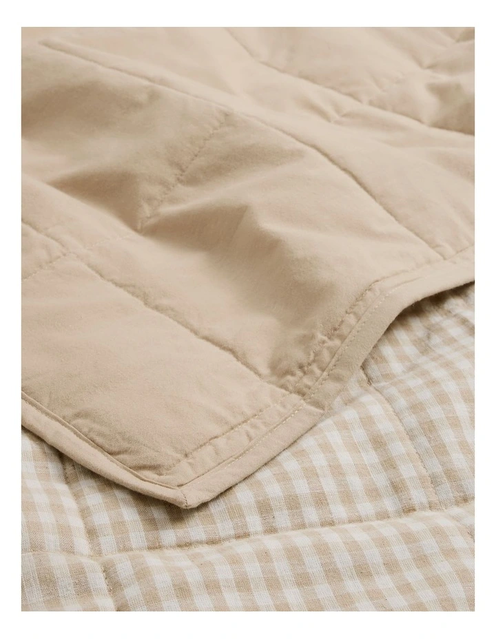 Noni Bed Cover in Natural
