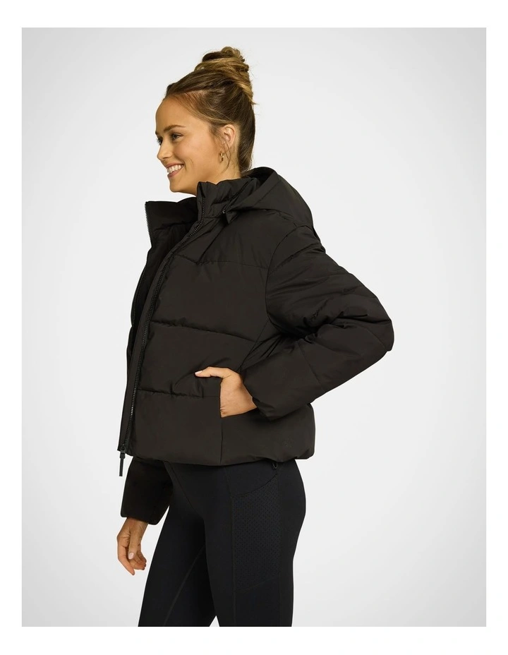 Puffer Jacket in Black