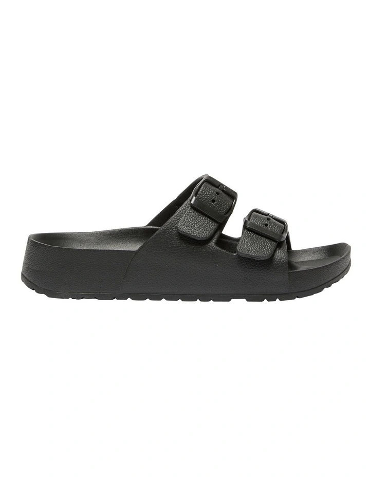Tank Sandals in Black