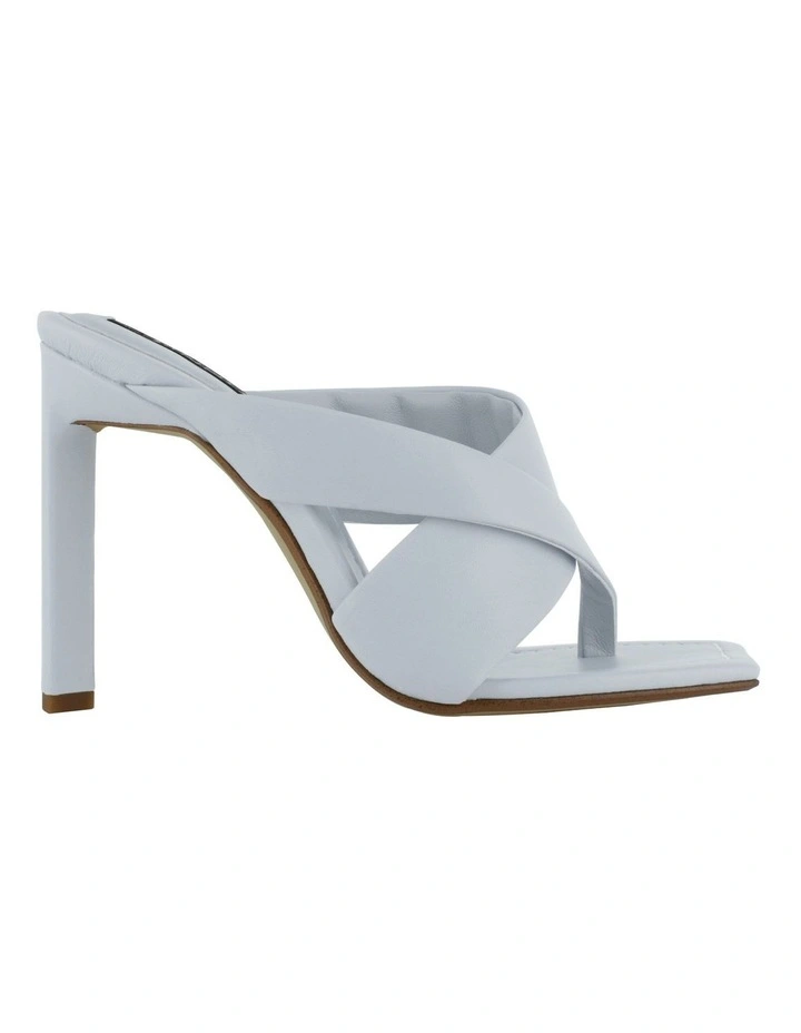 Sofie I Heeled Mules in Blue