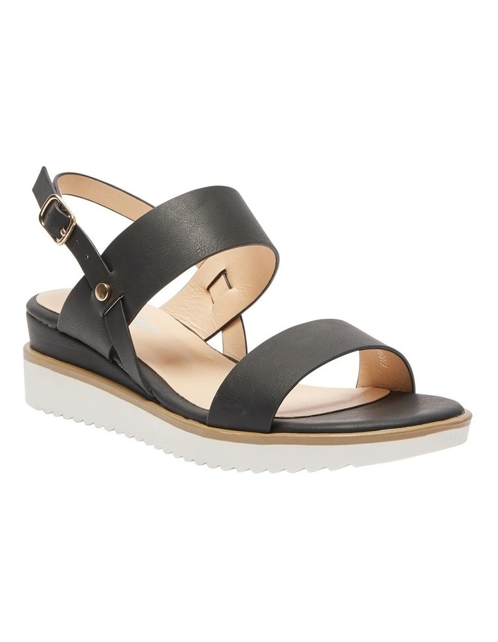 Vespa Sandals in Black
