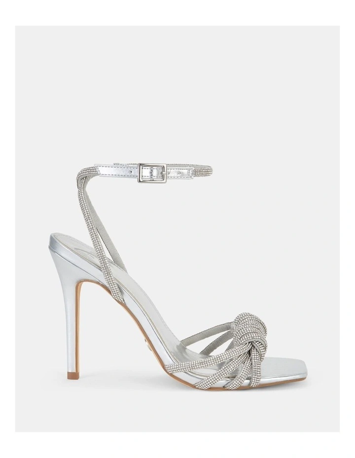 Yatee Heels in Silver
