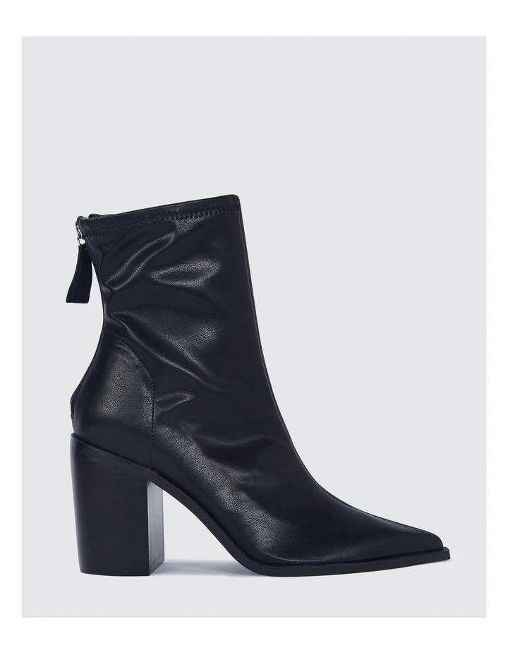 Kitka Ankle Boot in Black