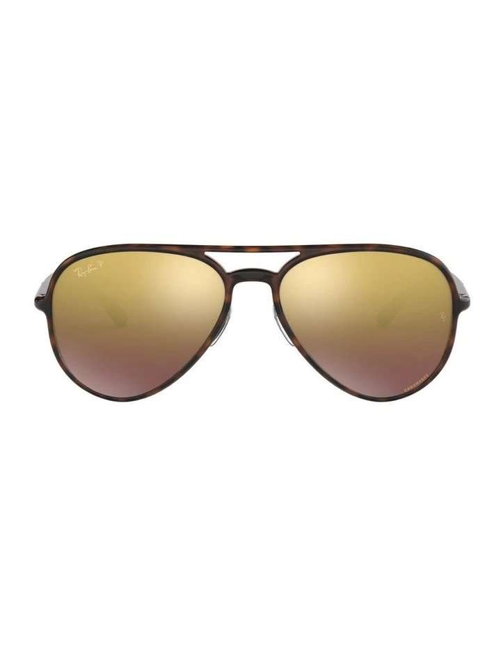 RB4320 Chromance Brown Polarised Sunglasses