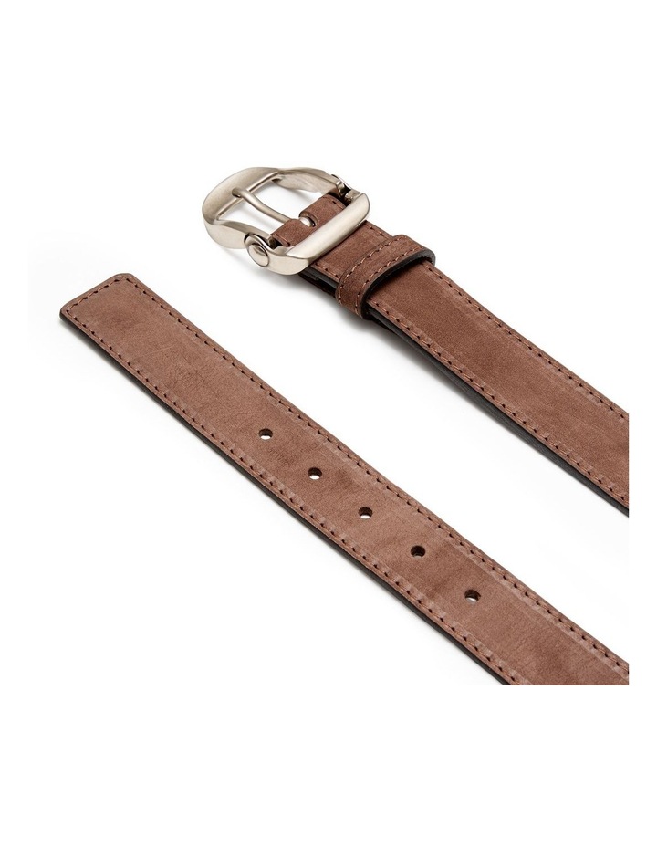 Coleman Nubuck Belt in Espresso