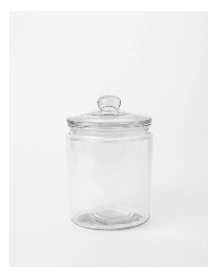 Glass Storage Canister 2L in Clear
