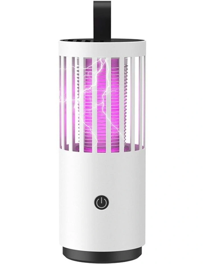 Mosquito Killer Lamp with 360-Degree Portable Rechargeable in White