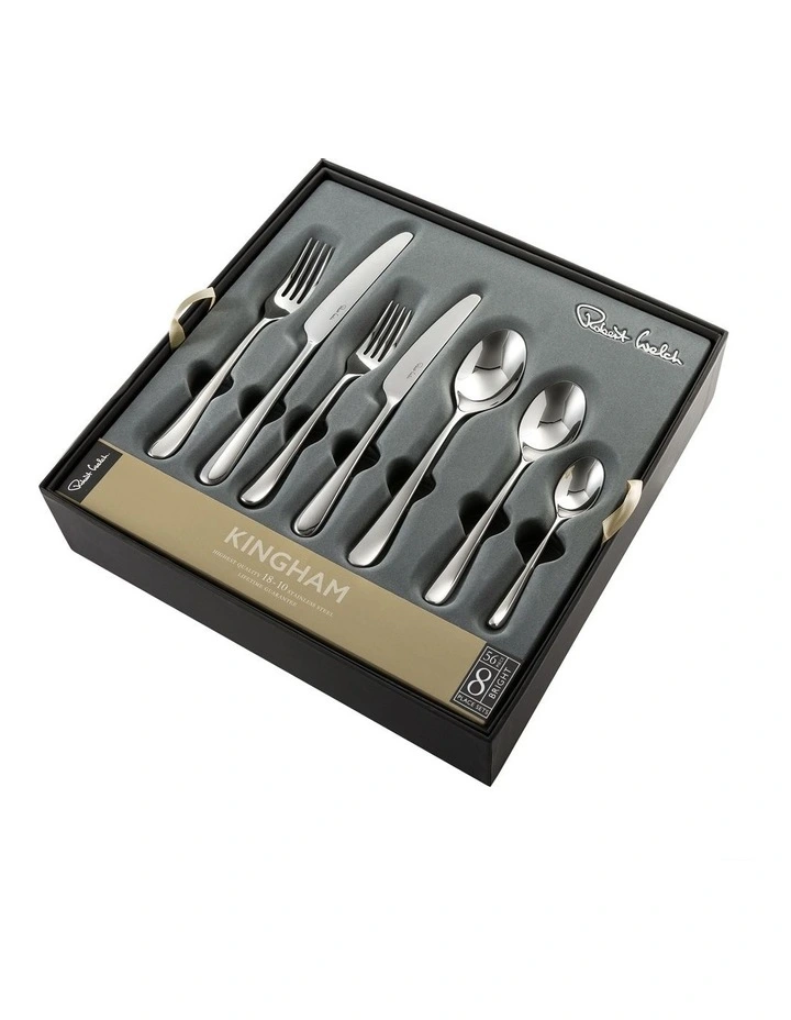 Kingham 56 Piece Cutlery Set Silver