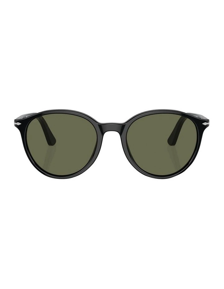 PO3350S Polarised Sunglasses in Black