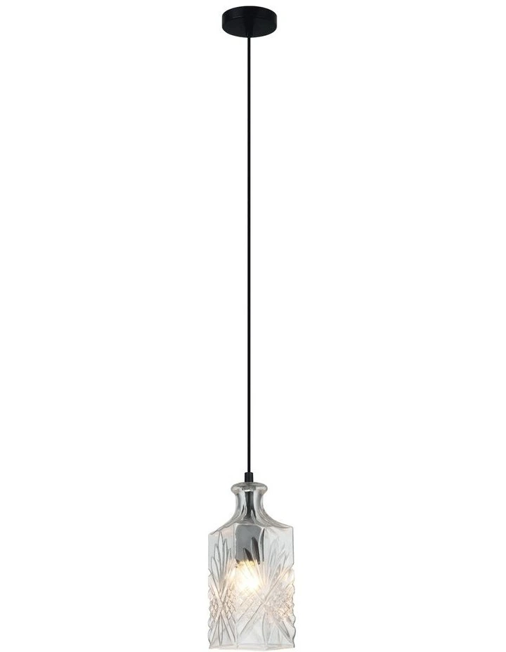 Decant Single Pendant Light Style 3 White