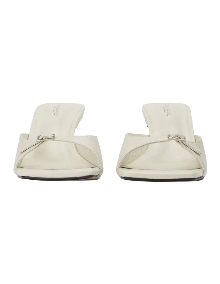 Asar Heels In Dove Nappa