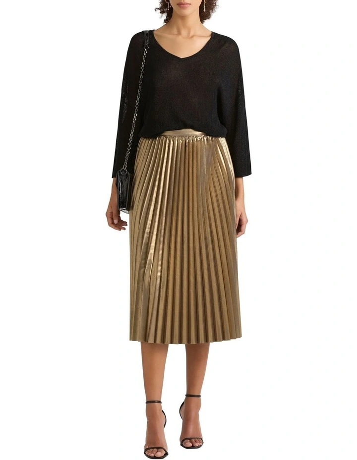 Alder Knit Top in Black