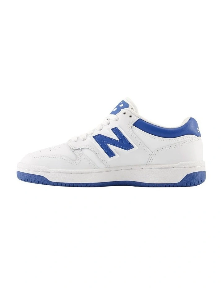 480 V1 Grade School Sneakers in White