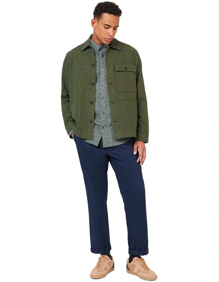 Cotton Jacket in Green