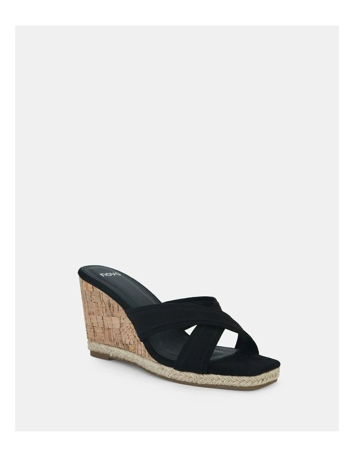 Brixton Wedge in Black