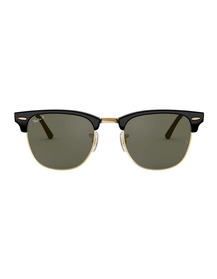 Clubmaster Black RB3016 Polarised Sunglasses