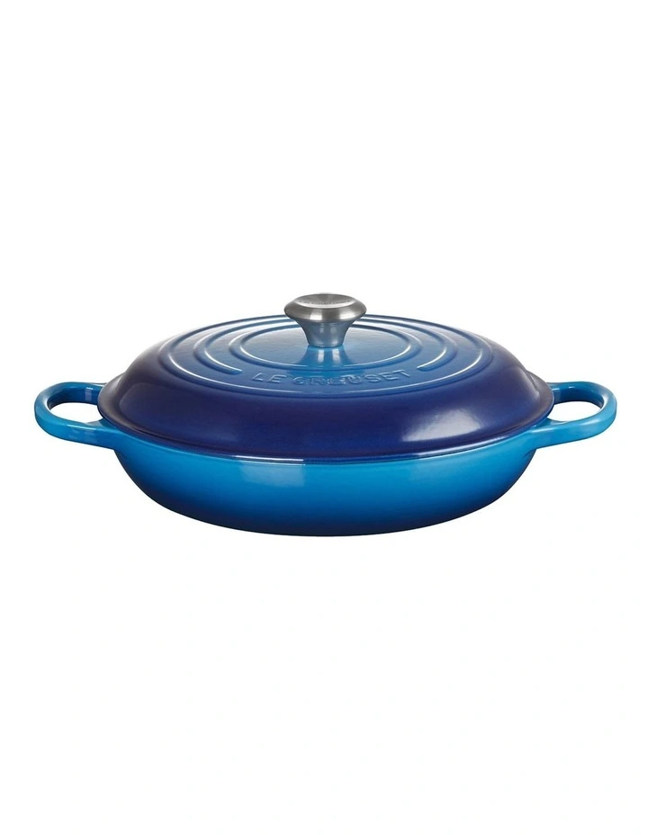 Signature Shallow Casserole 30cm/3.2Lt in Azure Blue