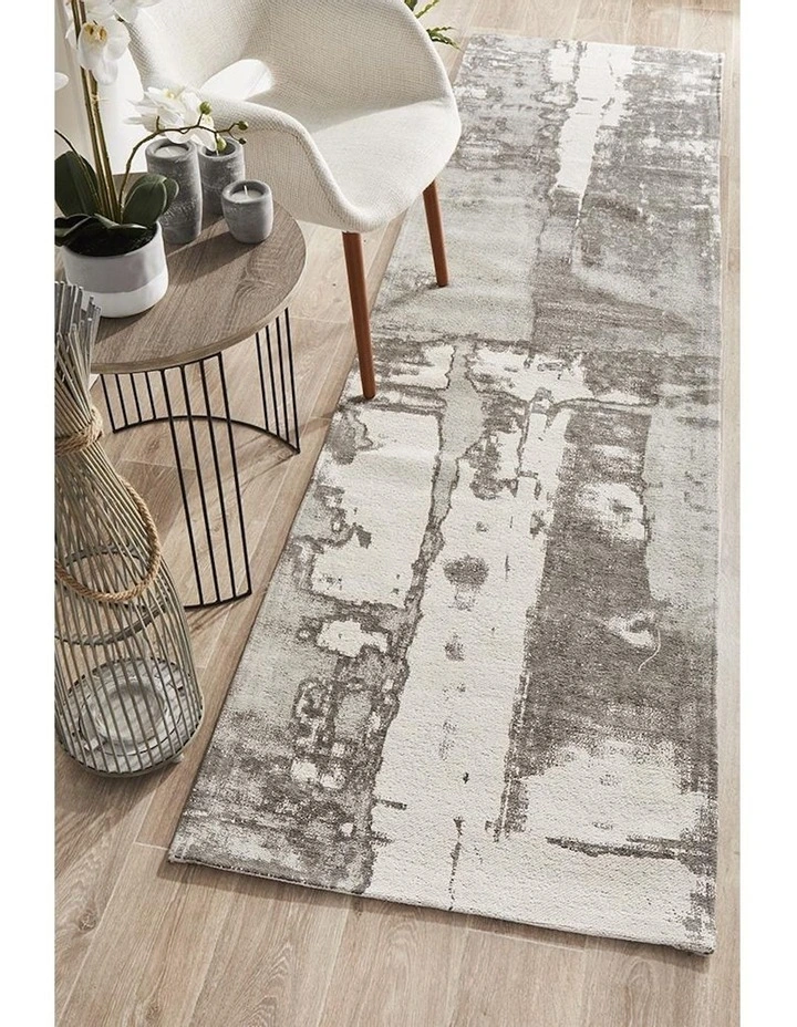 Magnolia Rug 11 in Silver