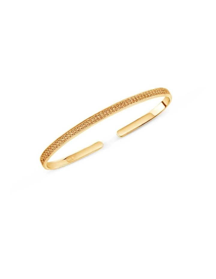 Destiny Palm Cuff in Champagne