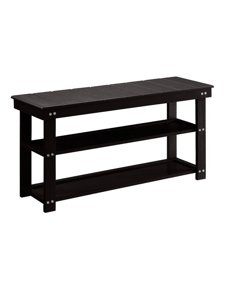 Maeve Shoe Storage Bench in Black