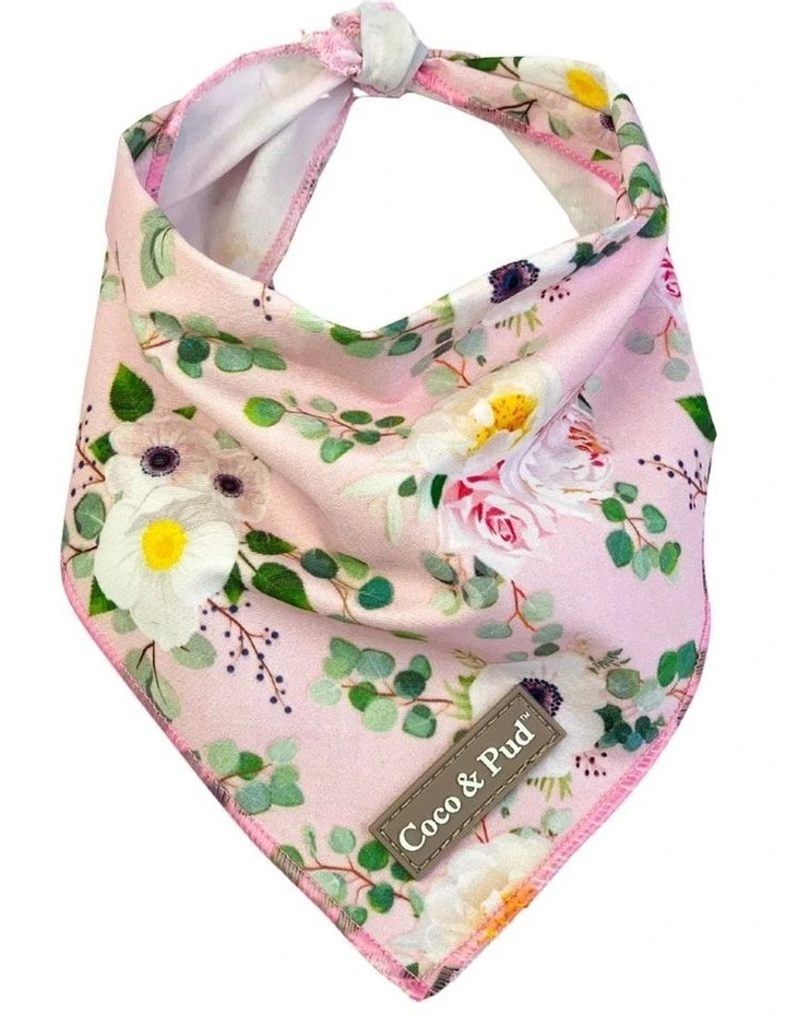 Coco & Pud Provence Rose Cotton Cat Bandana