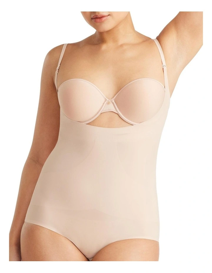 Revive Smooth Underbust Bodysuit in Taupe