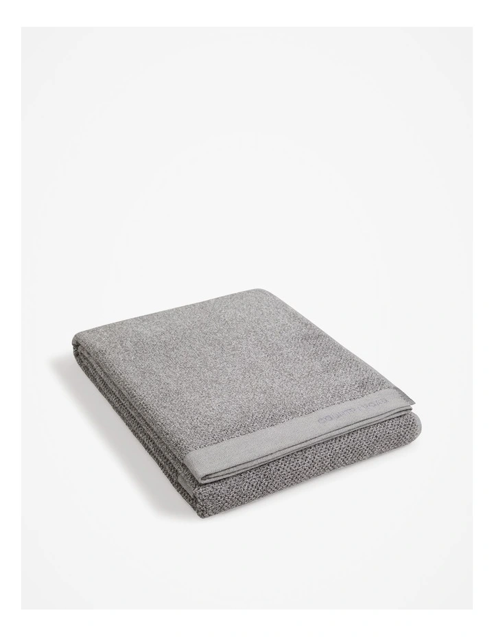 Calo Australian Cotton Bath Sheet in Grey Marle