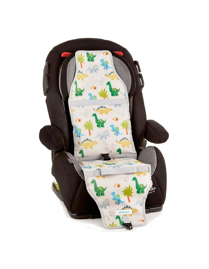 Cool Carats 101cm Dinosaur Print Car Seat Cooler in Multi