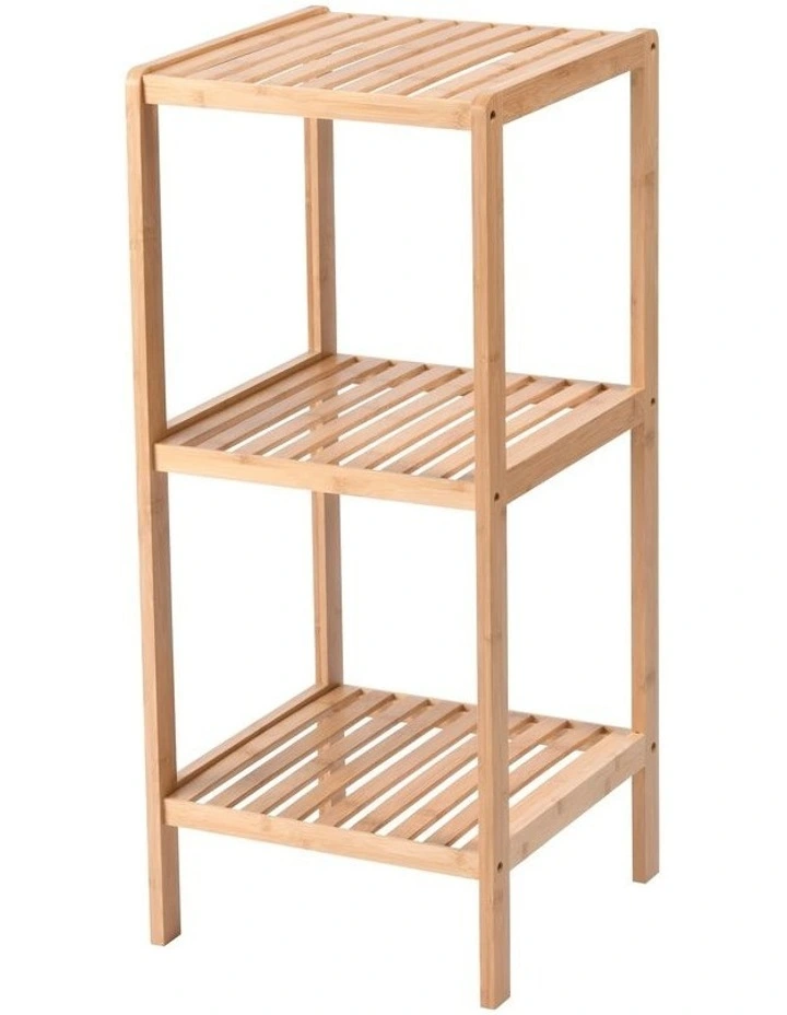Vivonne Bamboo Shelf 3-Tier 34x33x80cm in Natural