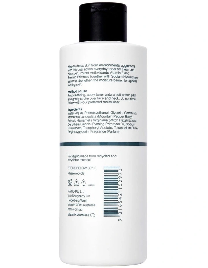Mens Plus Detoxifying Toning Tonic 200ml