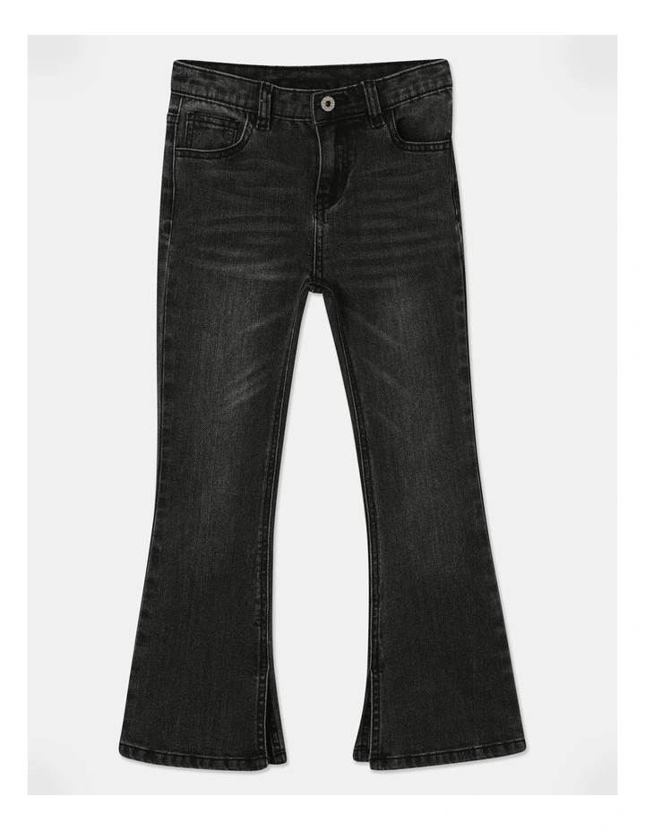 Flared Jeans in Black