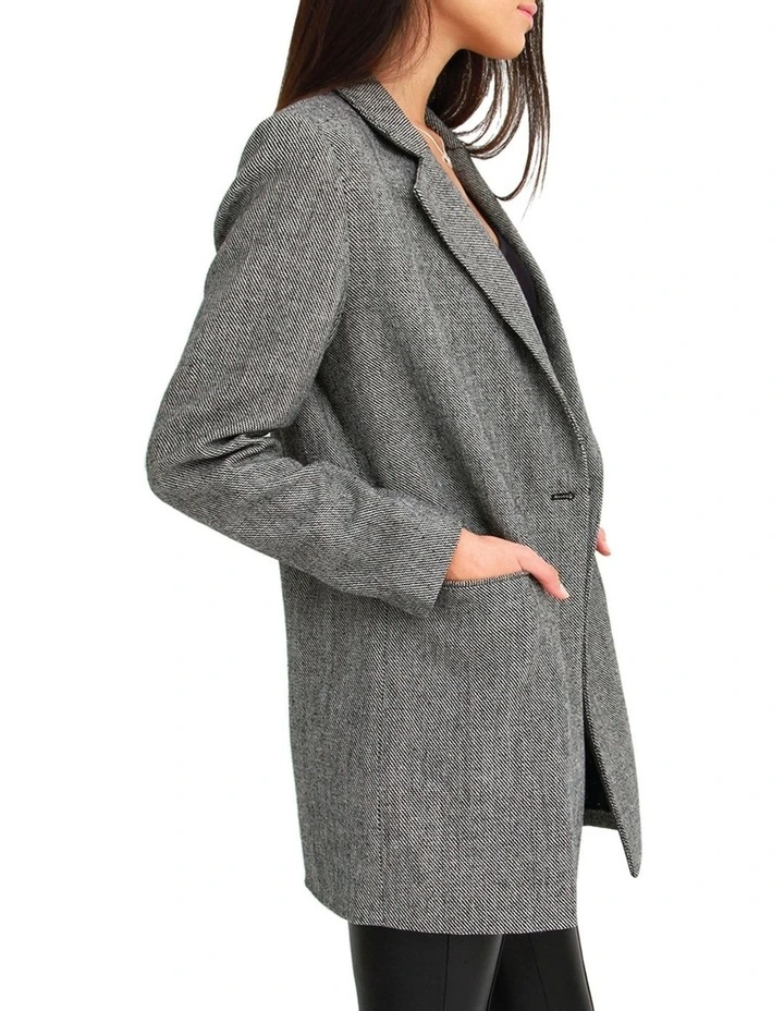 Kensington Oversized Coat Grey