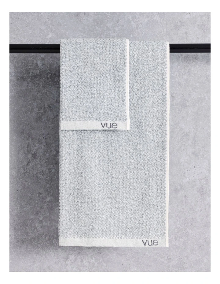 Boston Towel Range in Anchor Grey