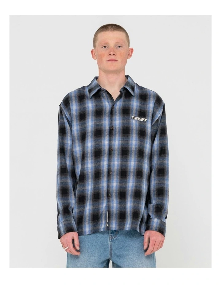 Neon Dreams Long Sleeve Shirt in Blue