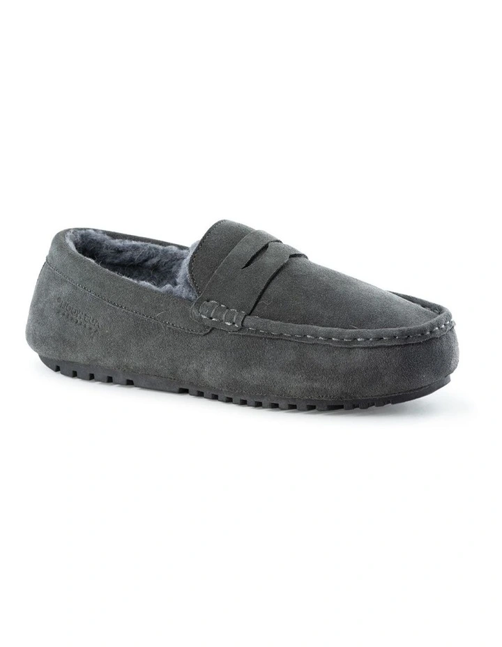 Men Terrigal Cosy Moccas Grey