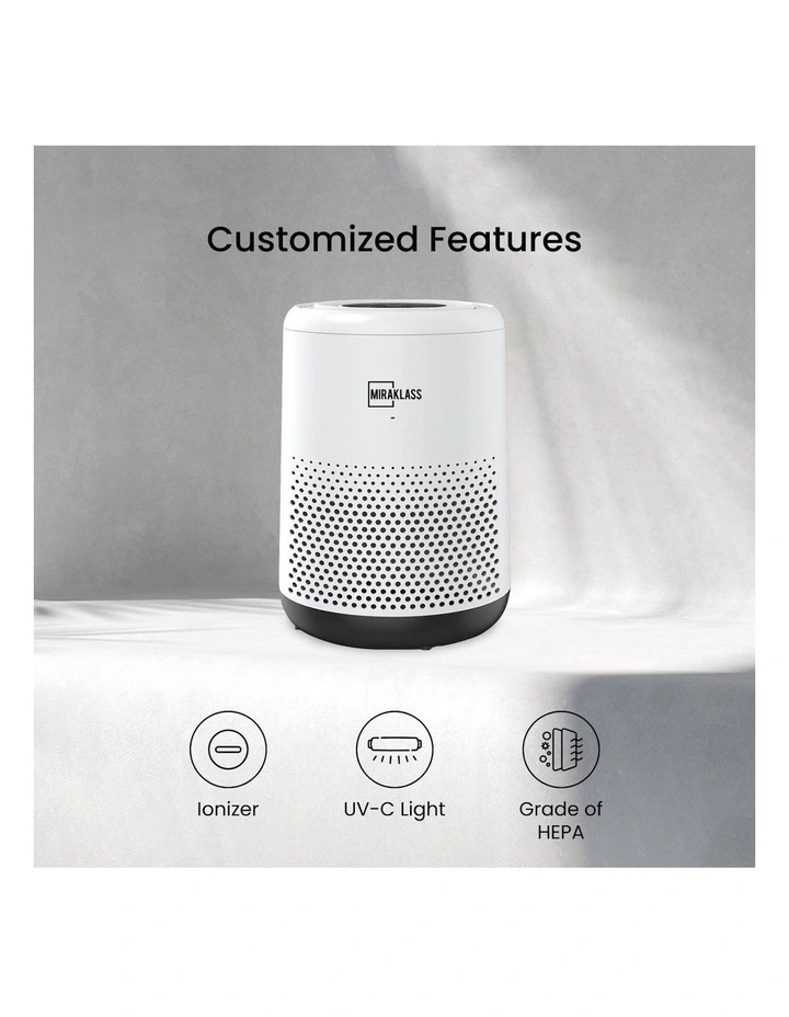 Portable Home Air Purifier 3 Speeds