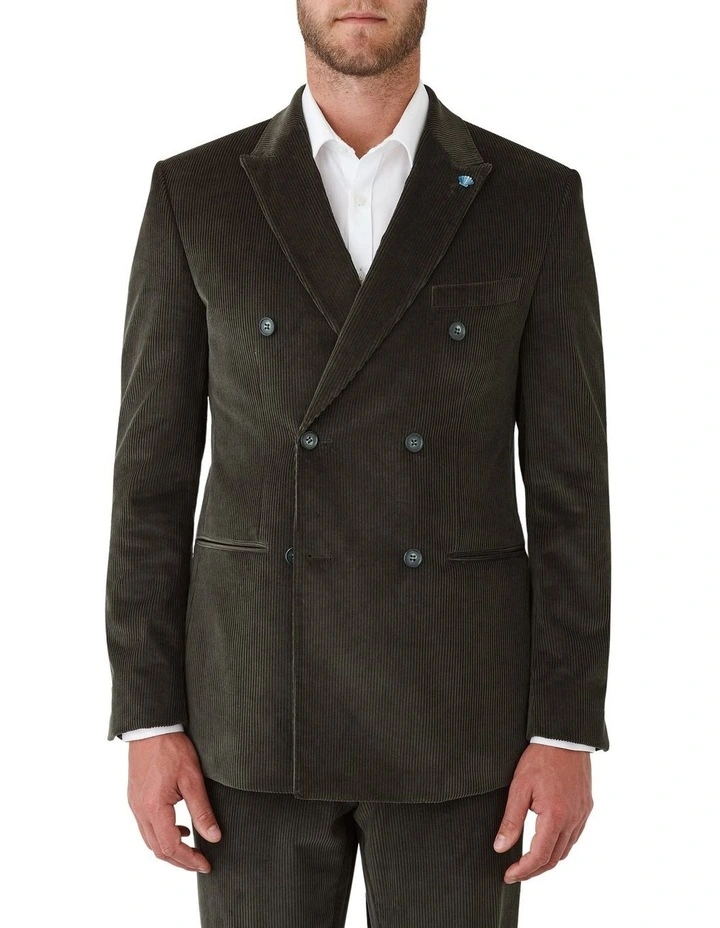 Woodard Slim Fit Sports Jacket in Green
