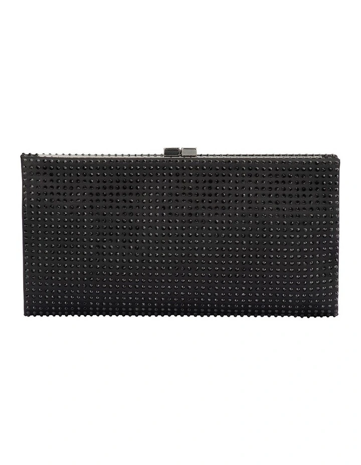 Gabriela Hotfix Clutch in Black